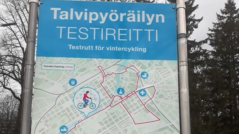 Talviulkoilua Turussa